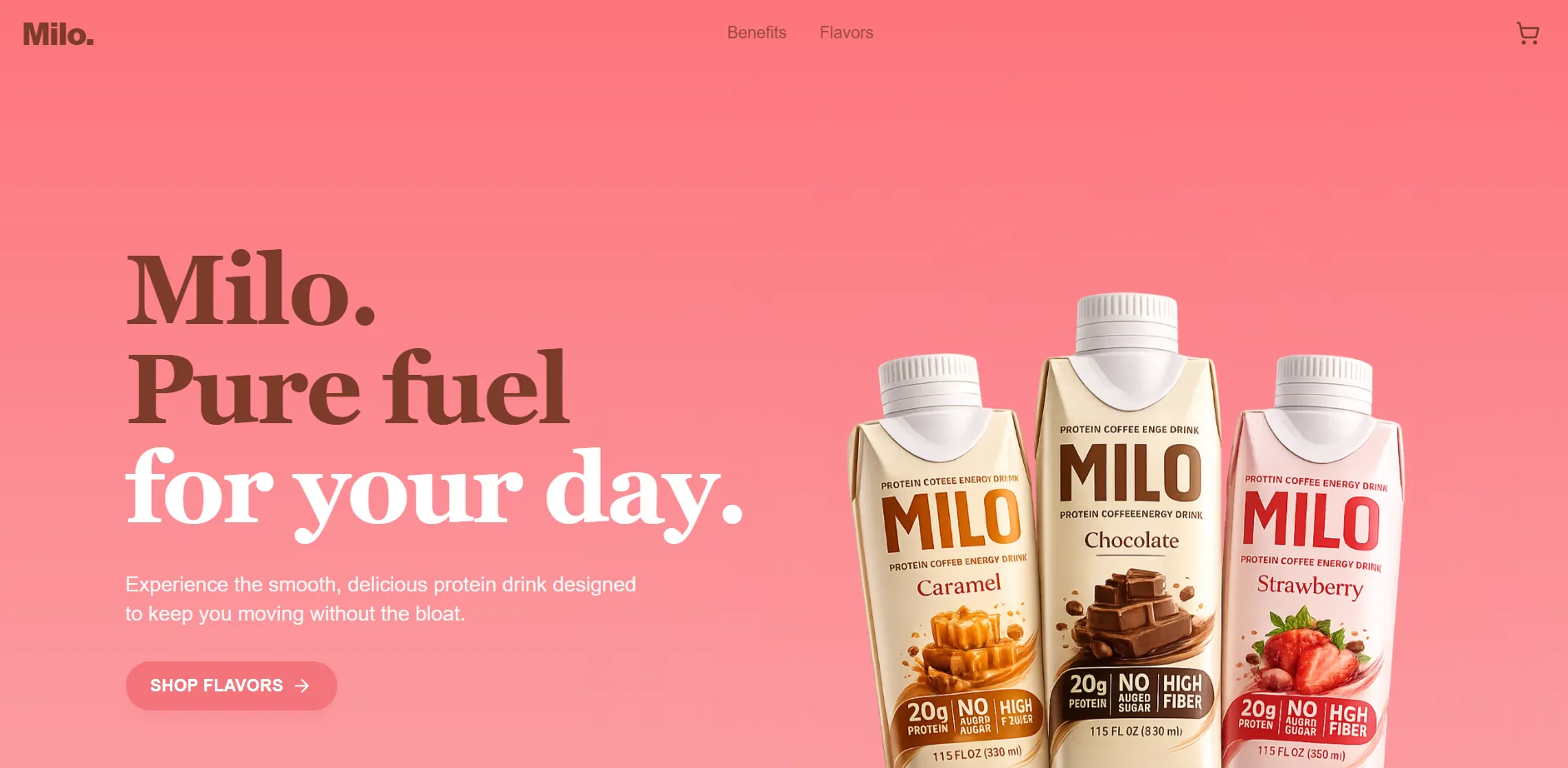 Milo Drink Márkaoldal