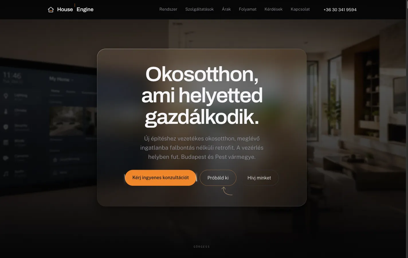 HouseEngine, asztali nézet